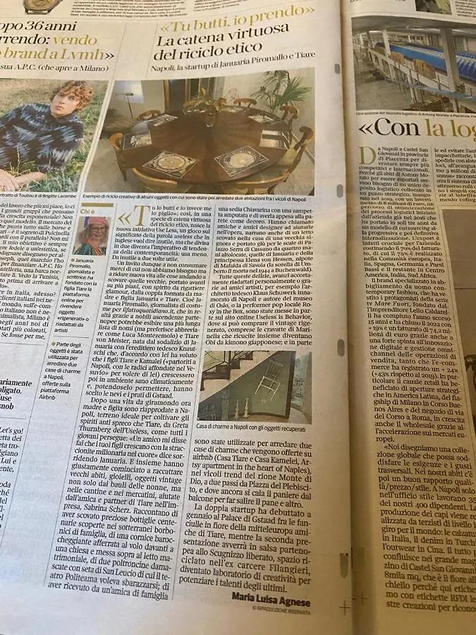 Apartamento Casa Kamalei, Tra Plebiscito E Lungomare Nápoles